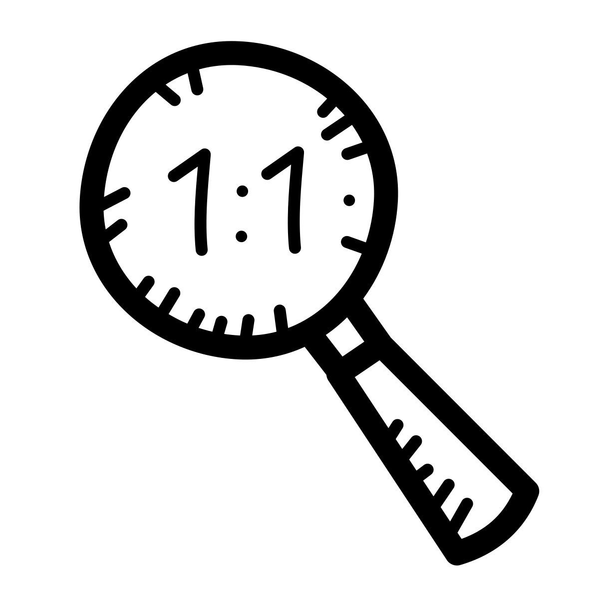 quill style zoom a dimensioni reali icon