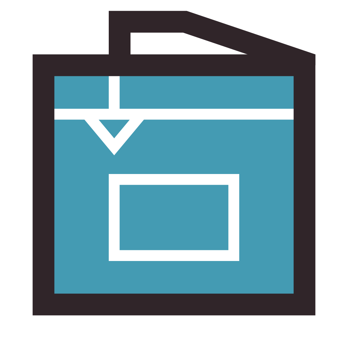 retro style 3d printer icon
