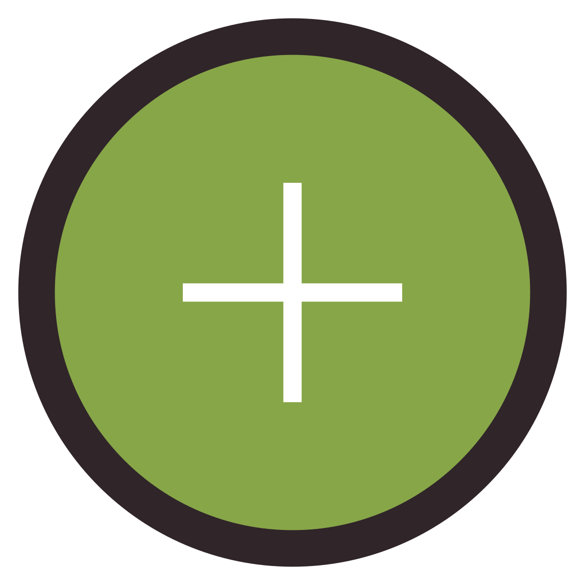 retro style add icon