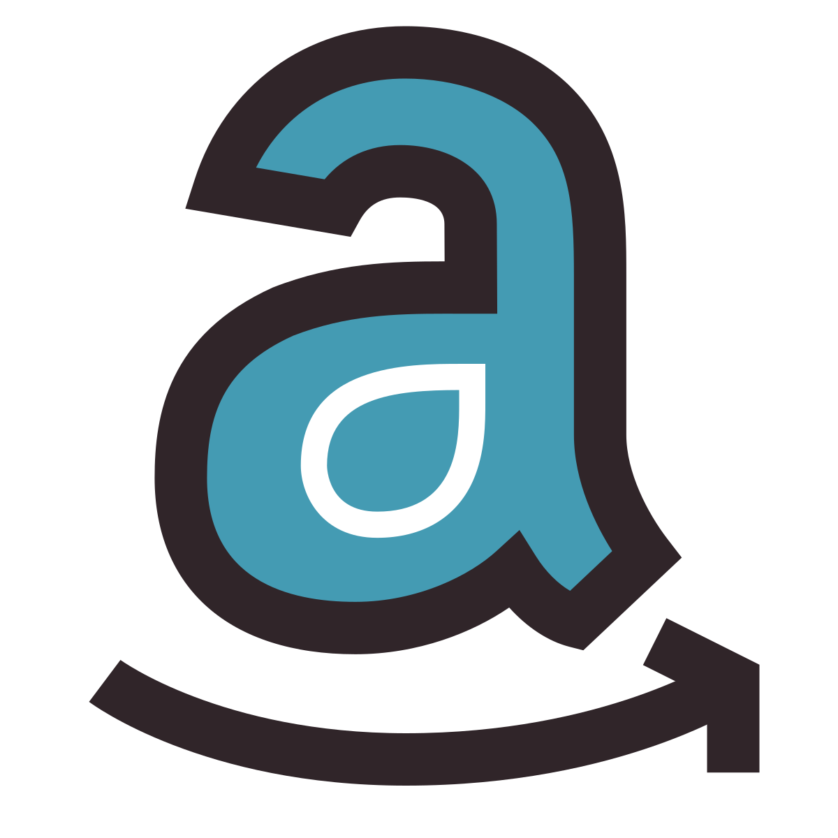 retro style amazon icon