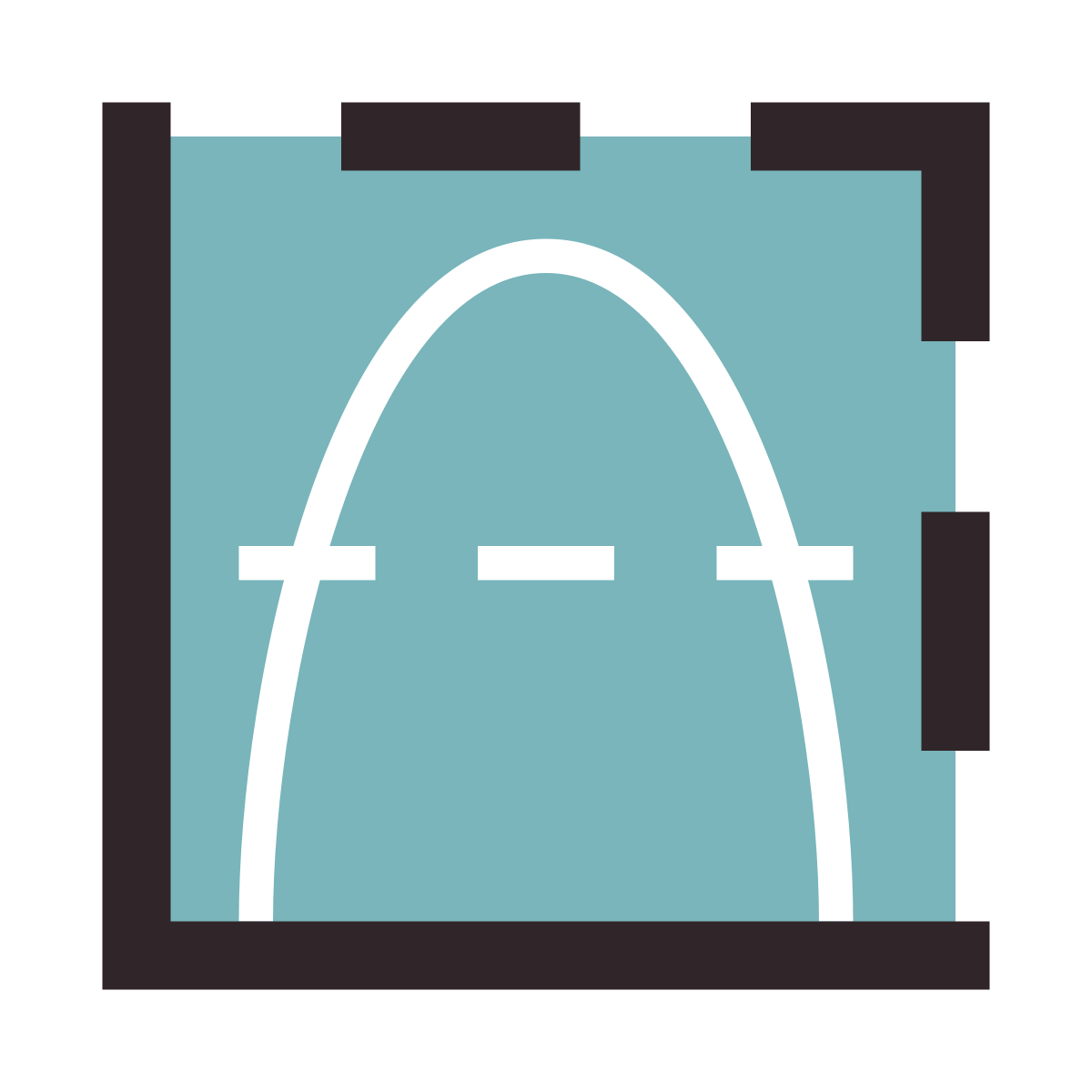 retro style average value icon