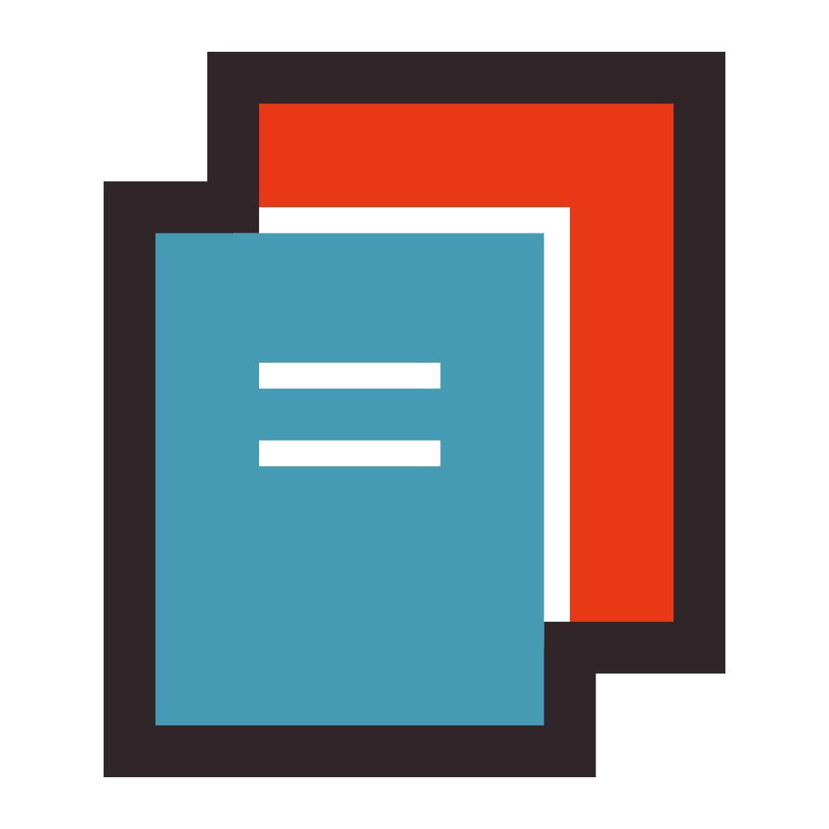 retro style 图书 icon