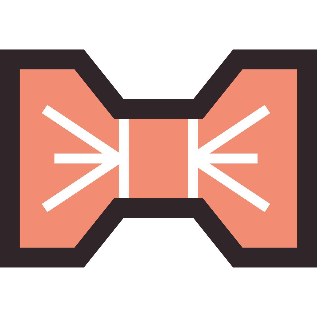 retro style fliege icon