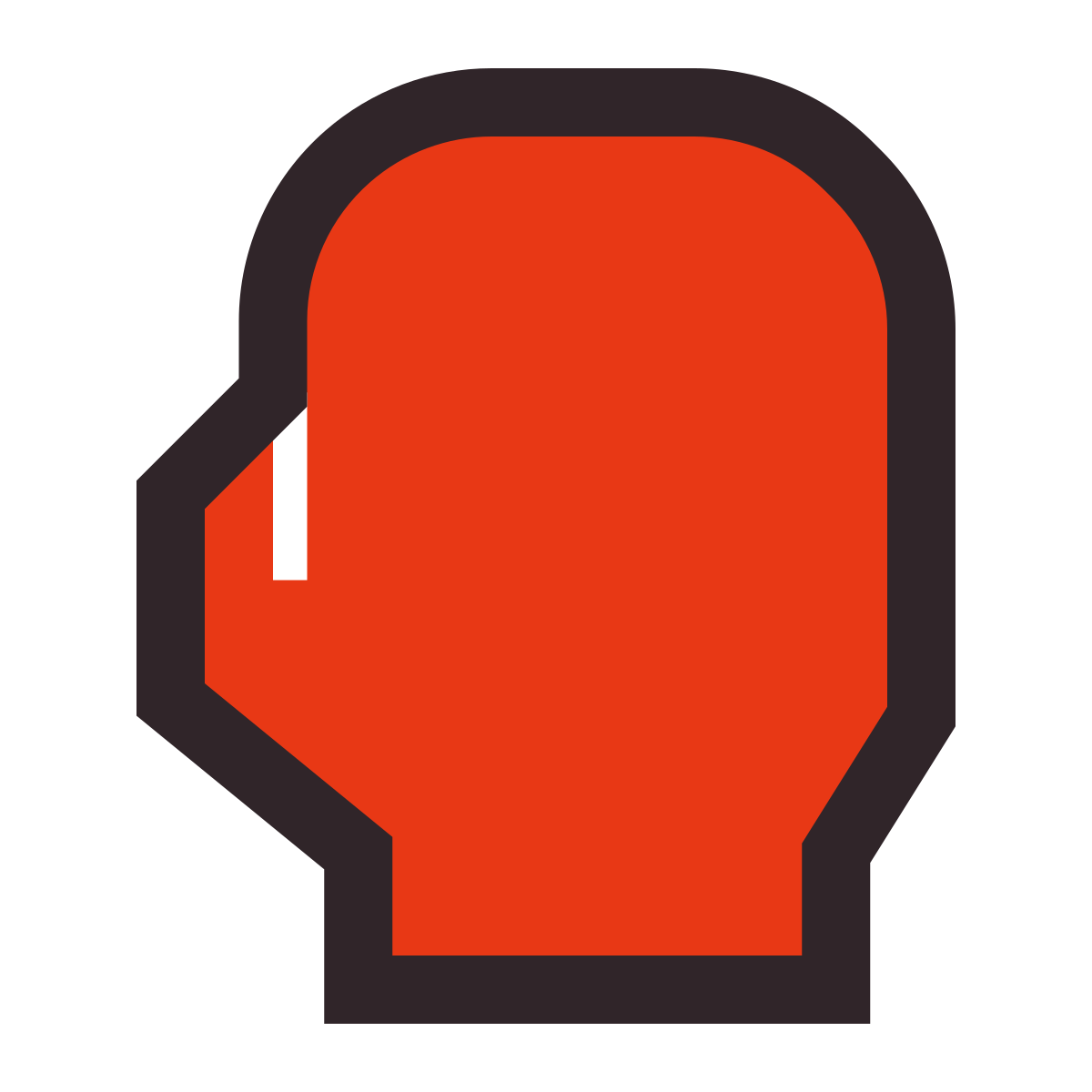 retro style boxing icon