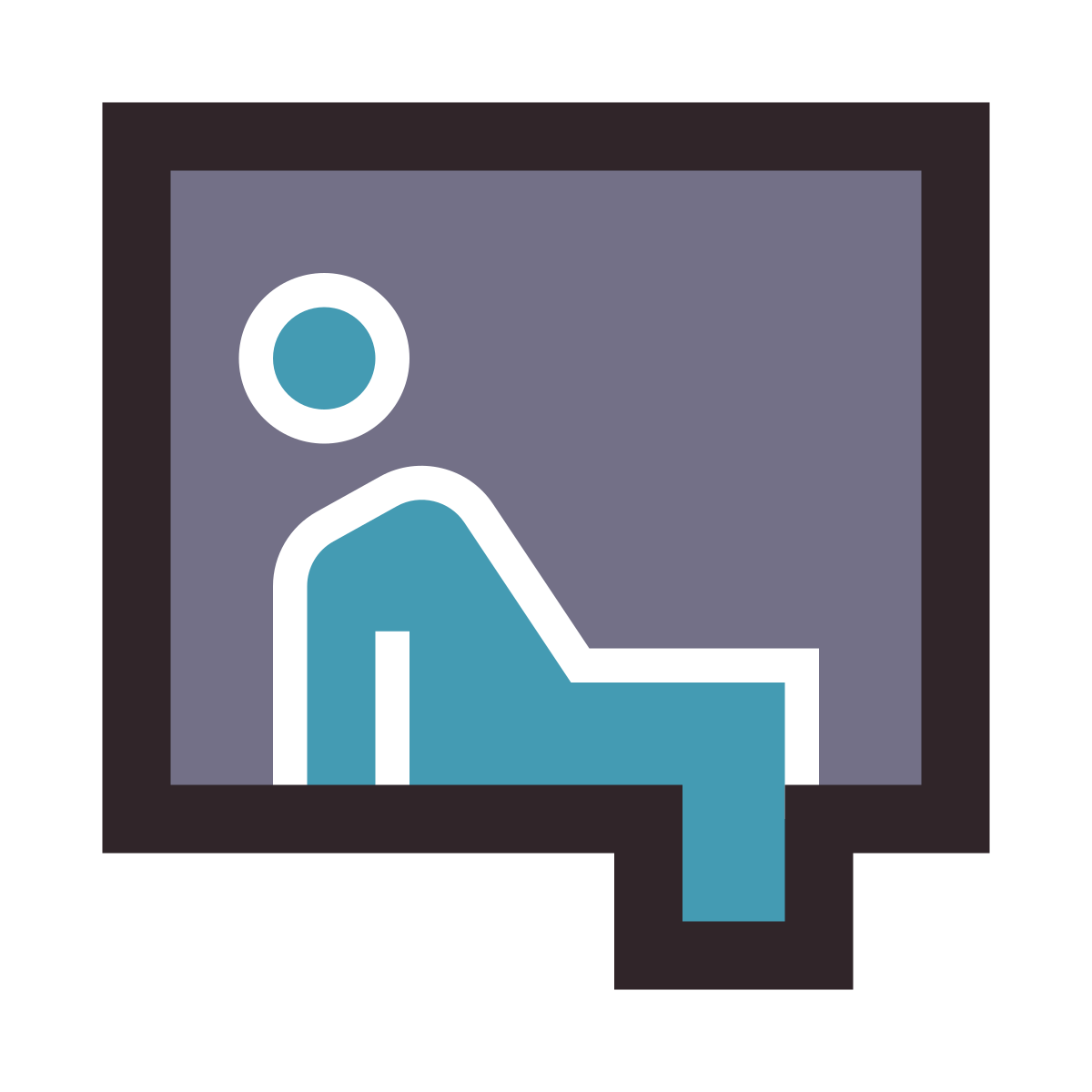 retro style burglary icon