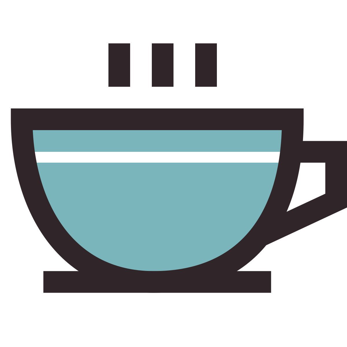 retro style café icon