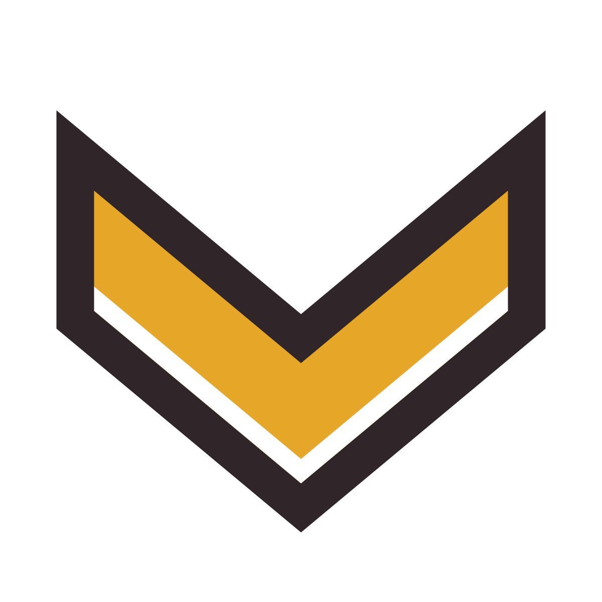 retro style scorri giù icon