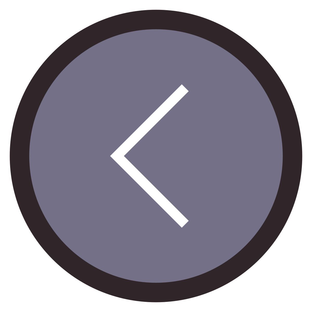 retro style segno a v a sinsitra icon