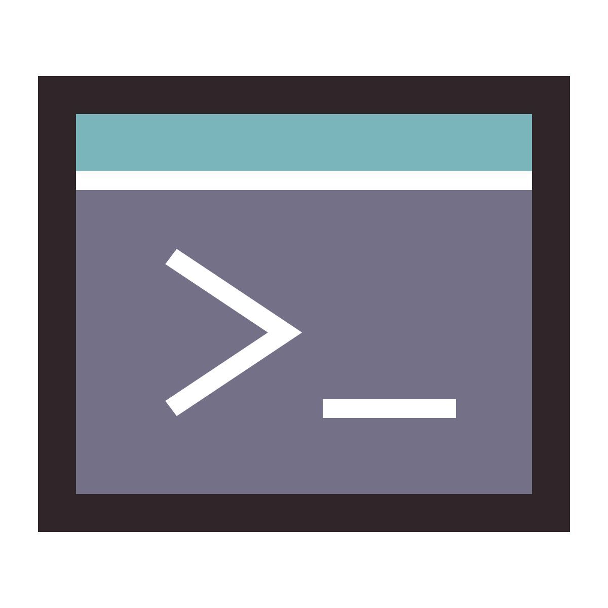 retro style 콘솔 icon