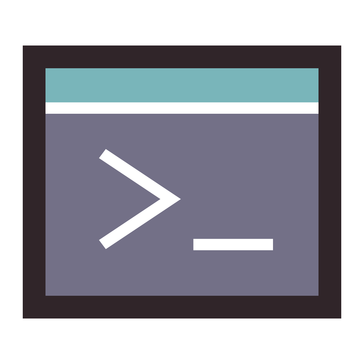 retro style console icon