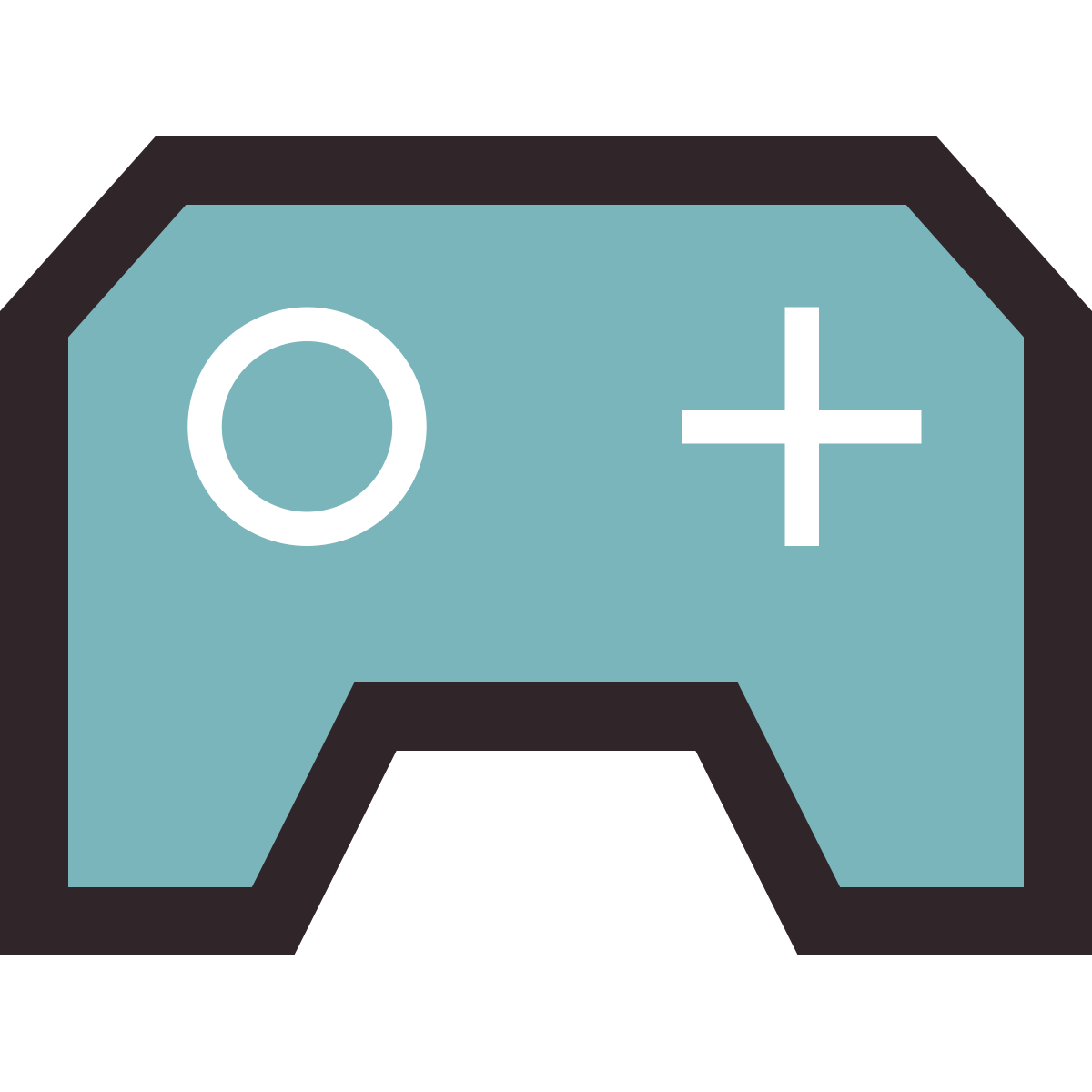 retro style controller icon