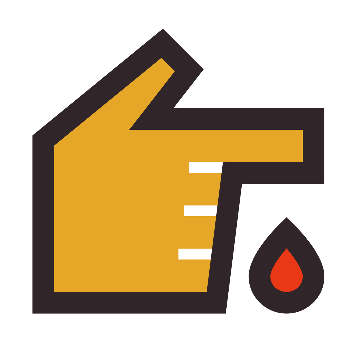retro style diabetes icon