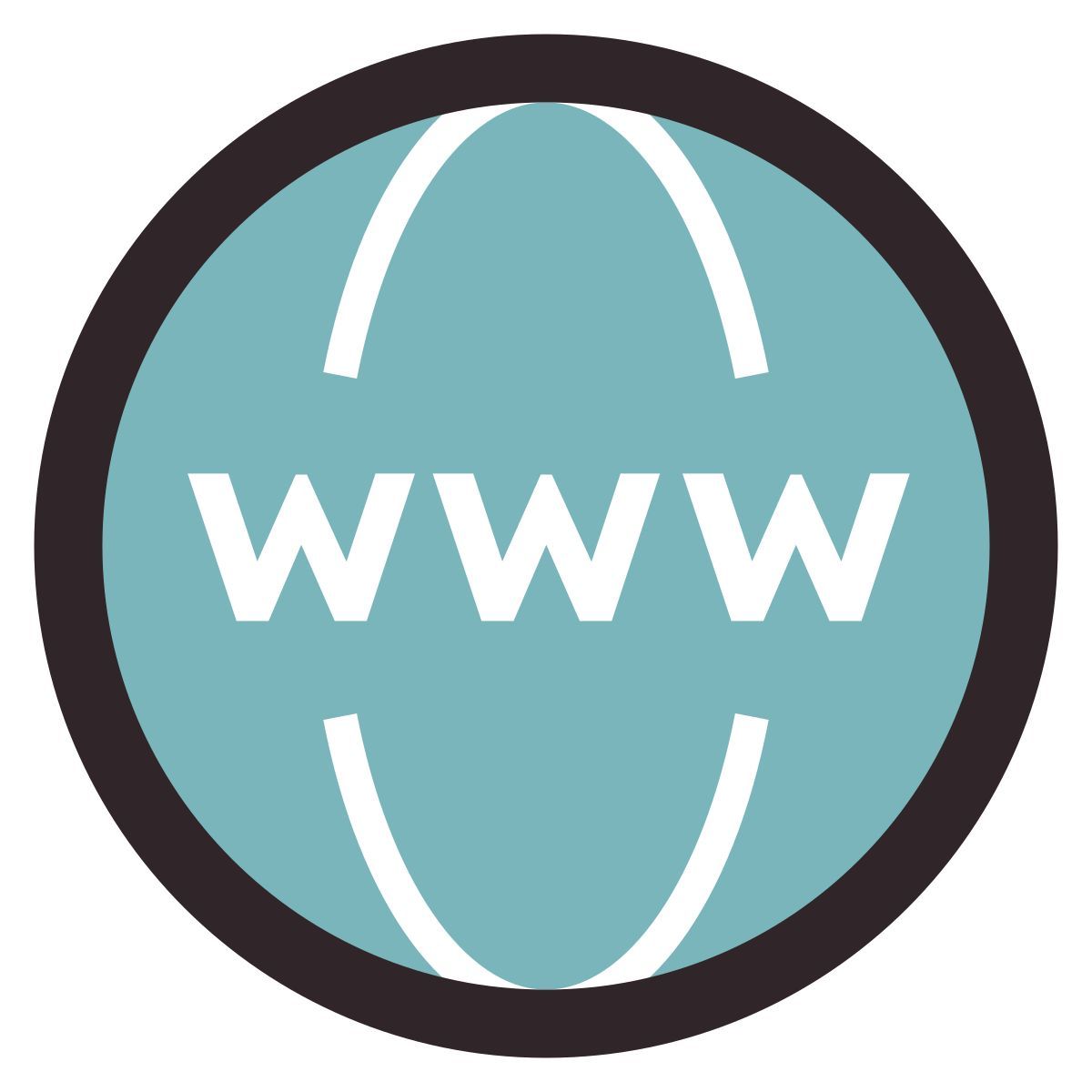 retro style dominio icon