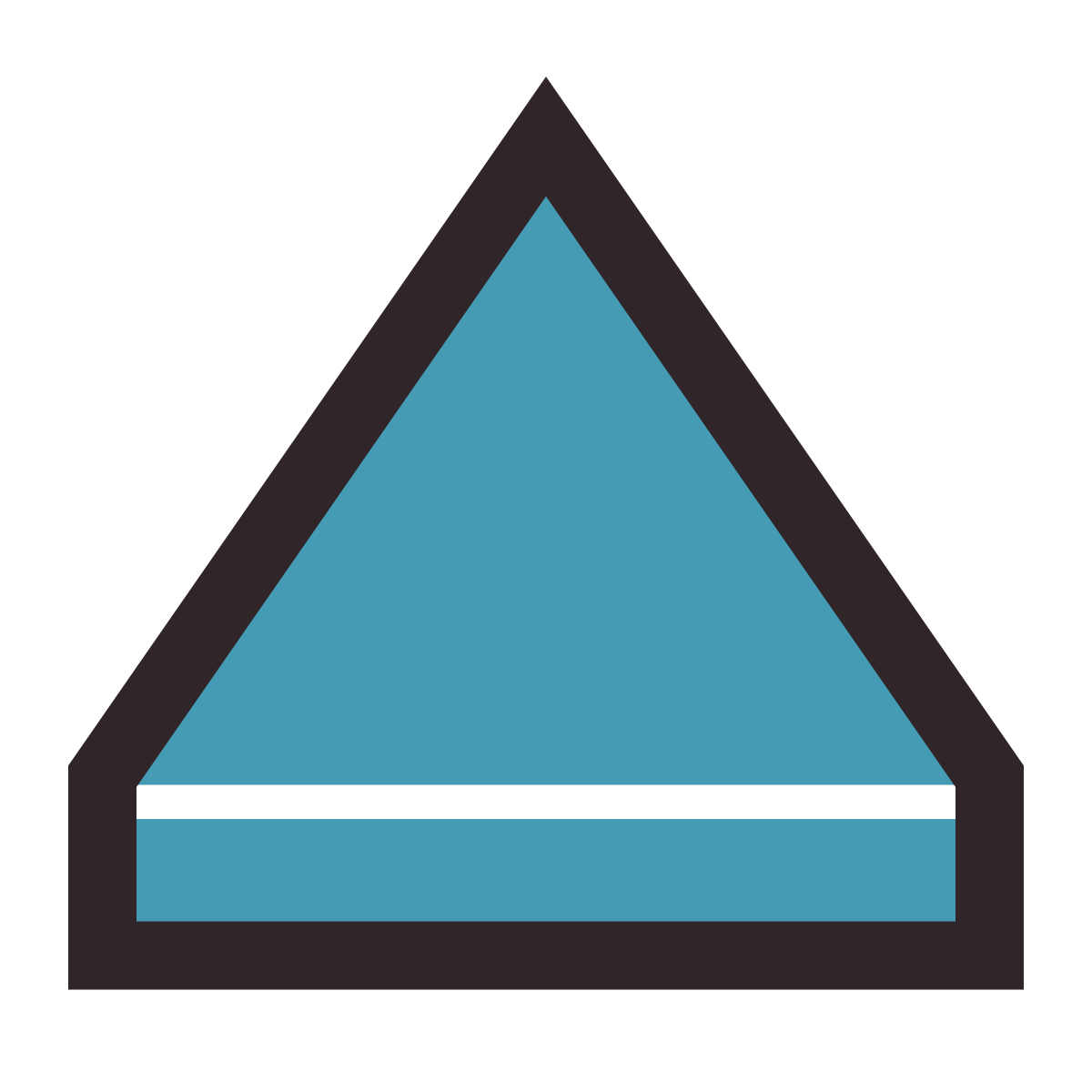 retro style eject icon