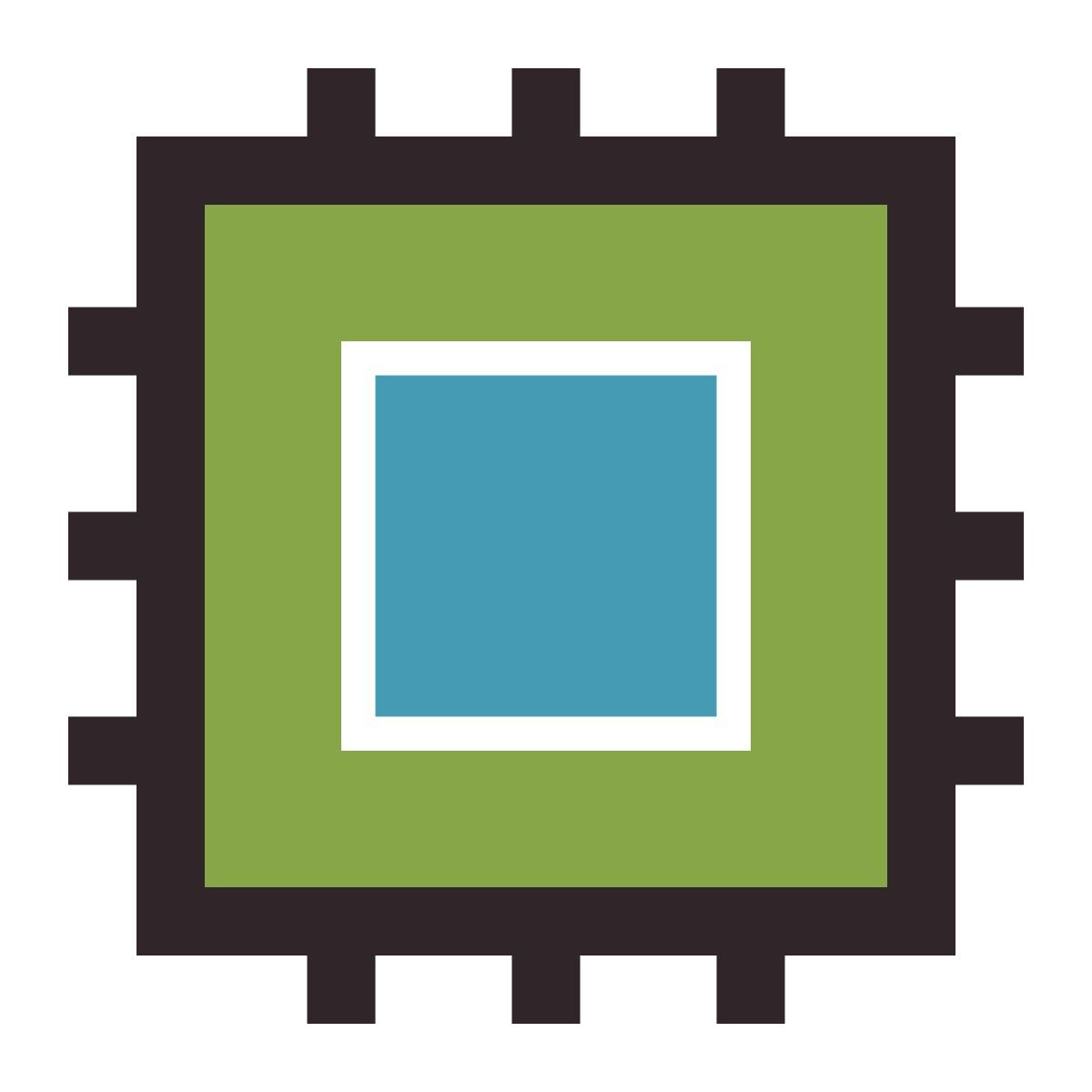 retro style elektronik icon