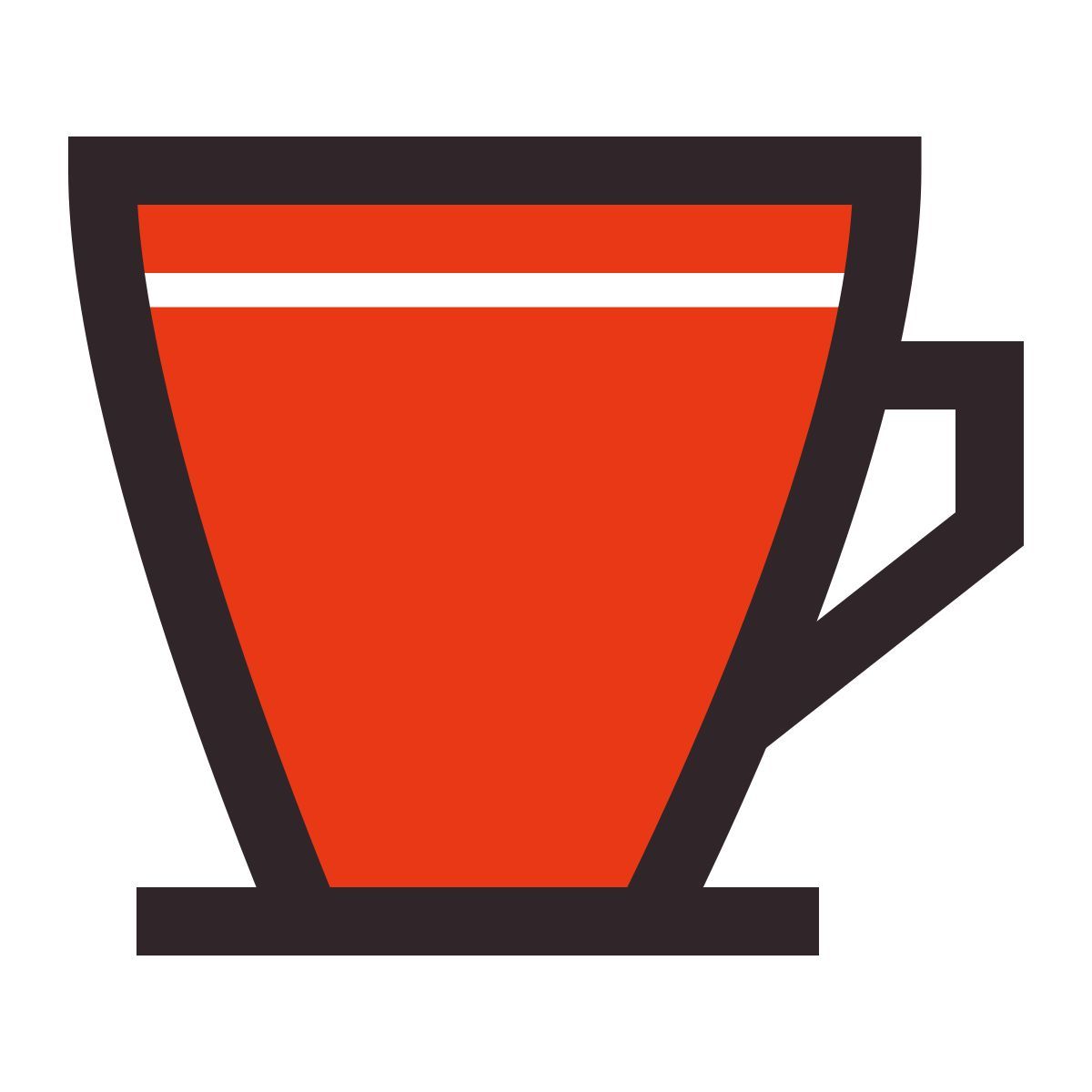 retro style coffee icon