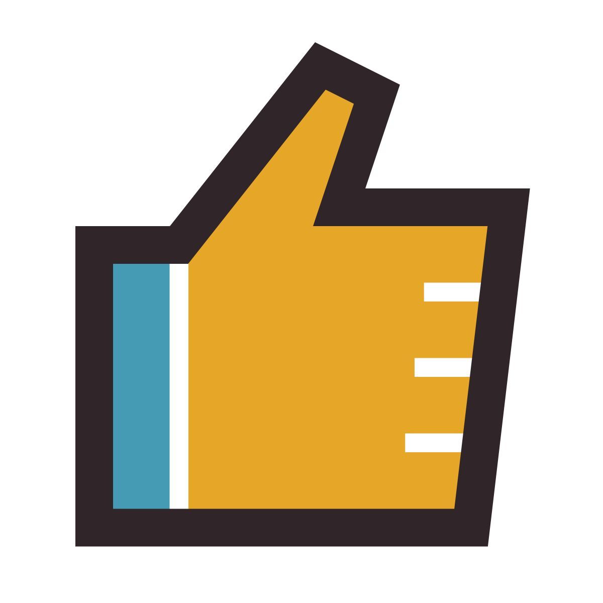 retro style j'aime ça icon