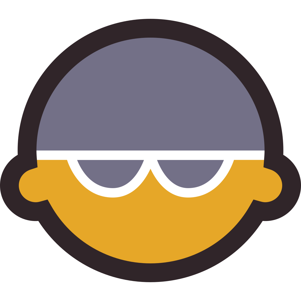 retro style fraud icon