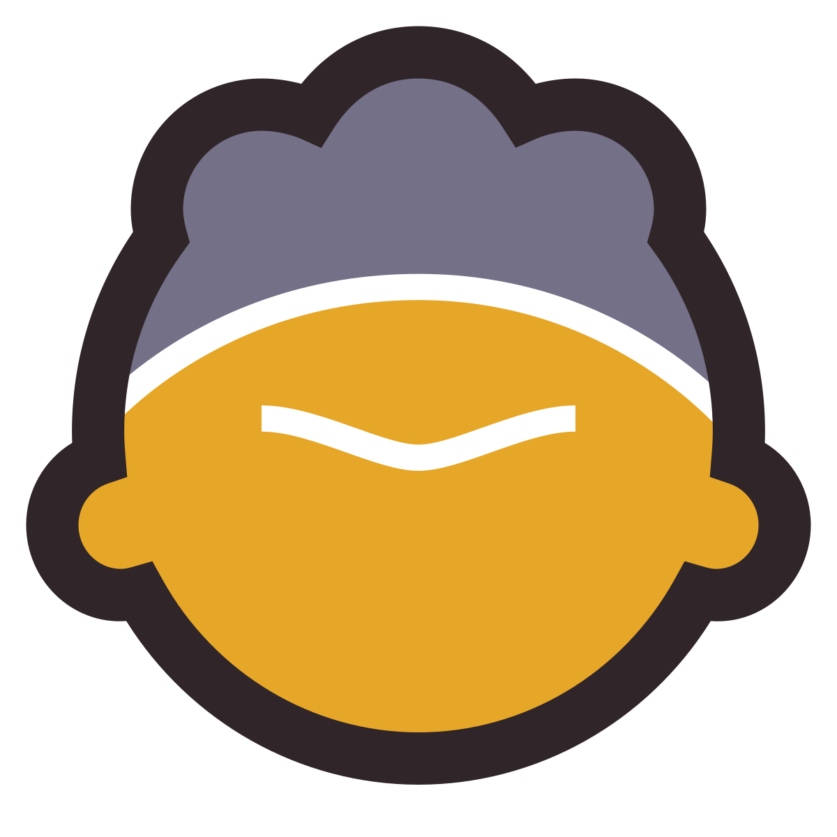 retro style frida kahlo icon