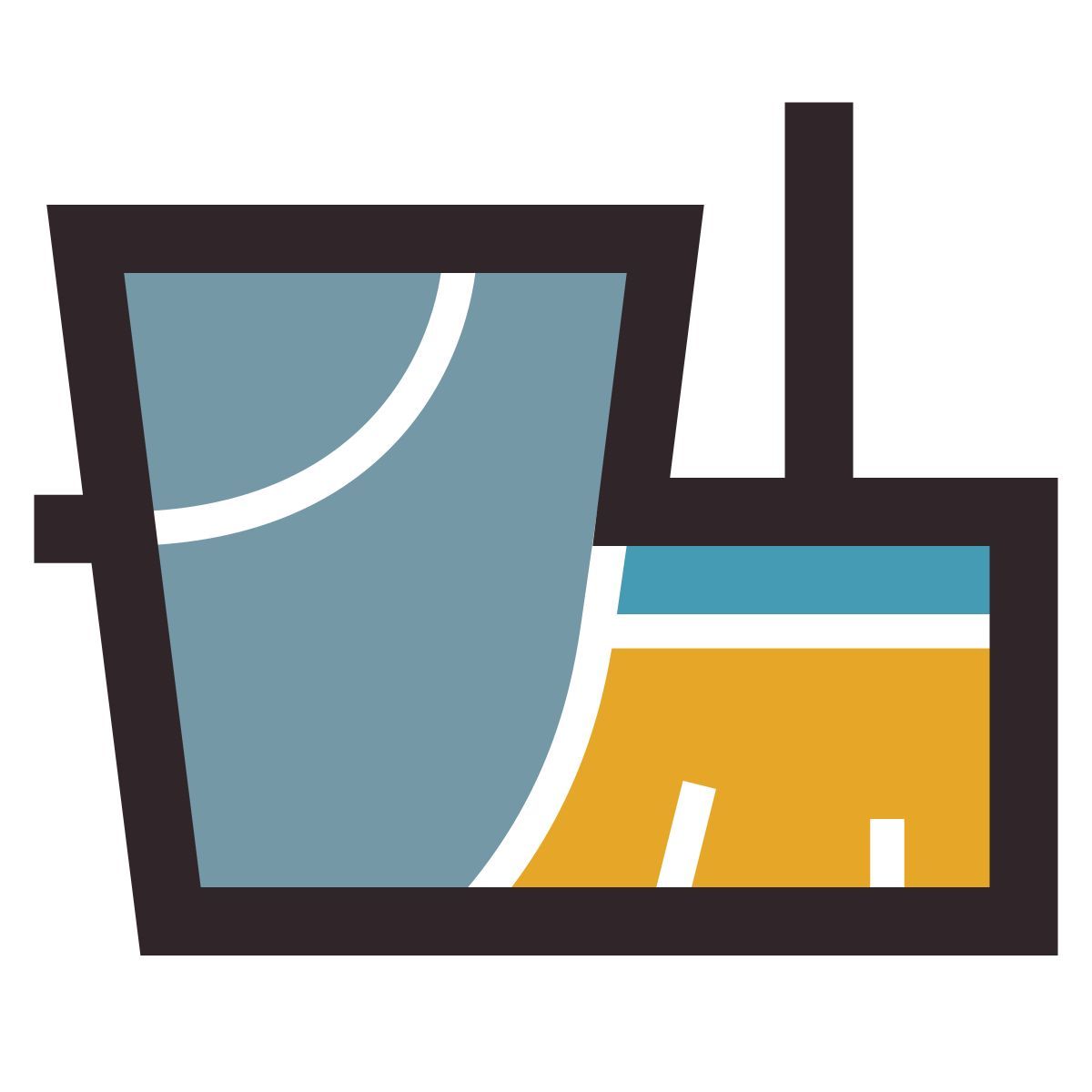 retro style housekeeping icon