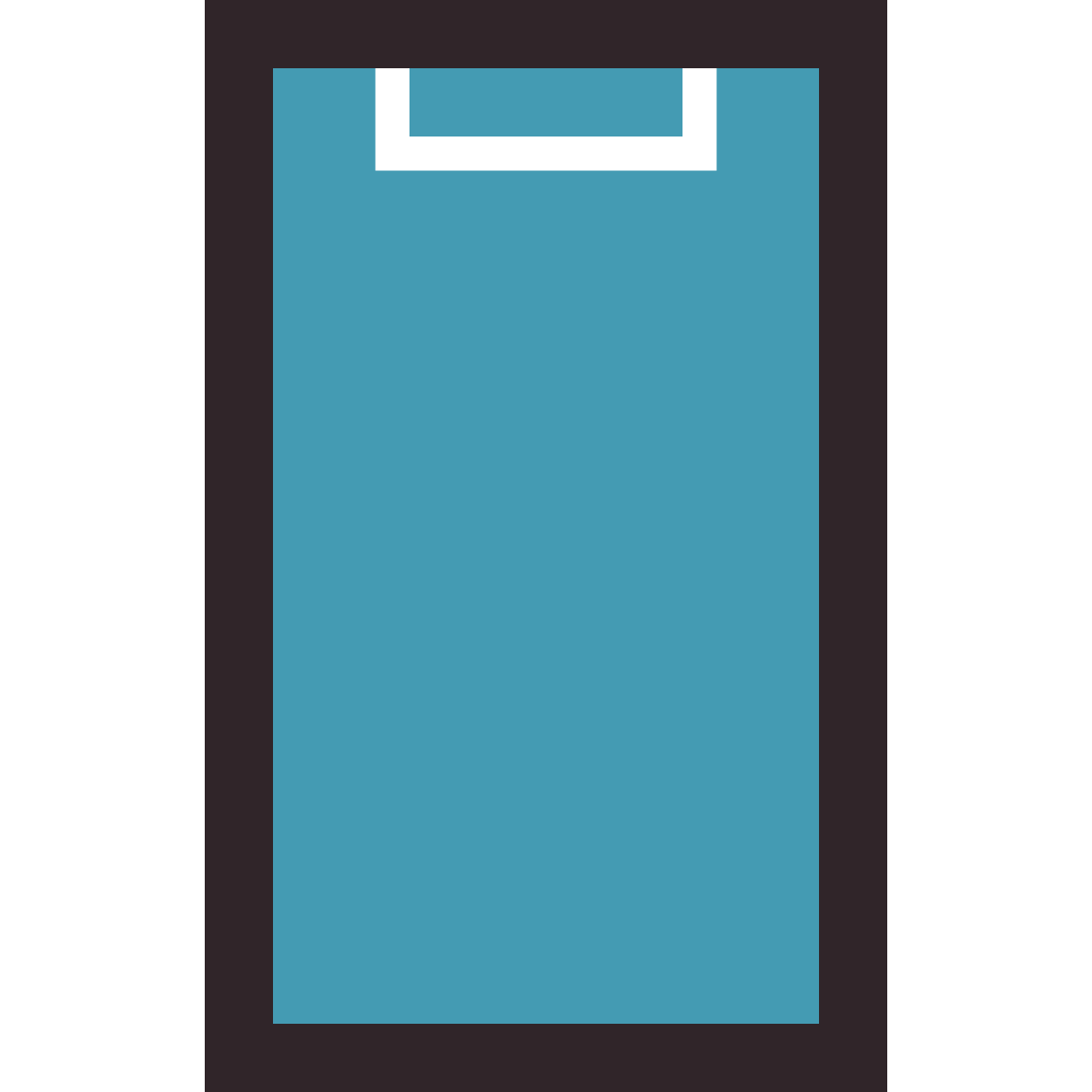 retro style iphone x icon