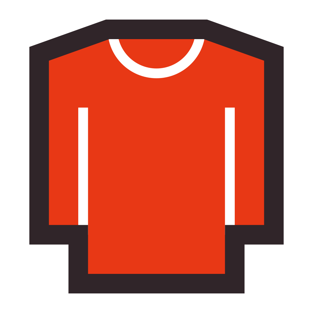 retro style jumper icon