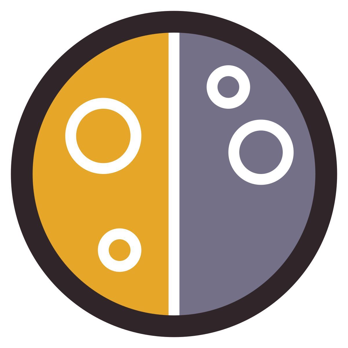 retro style letztes viertel icon