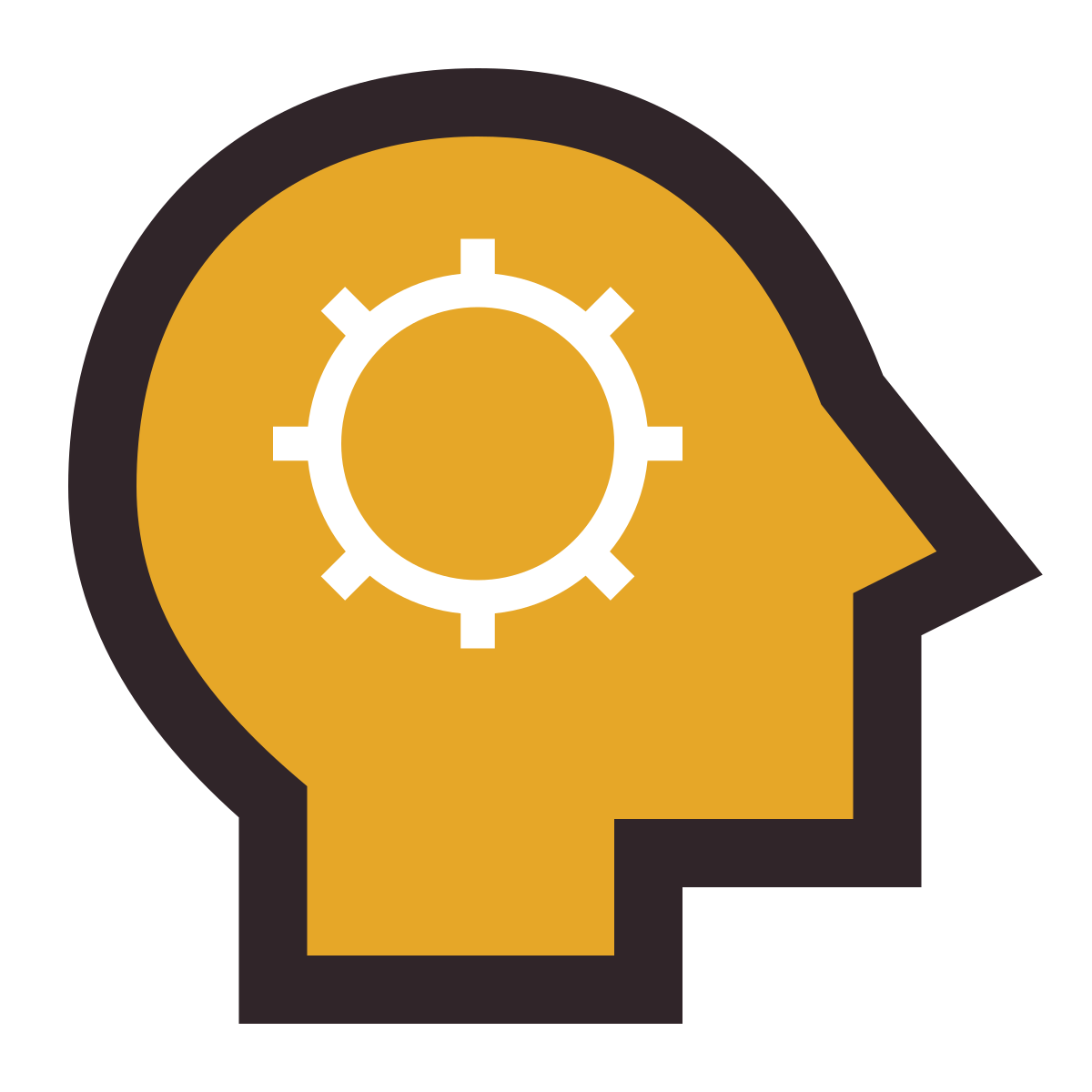 retro style learning icon