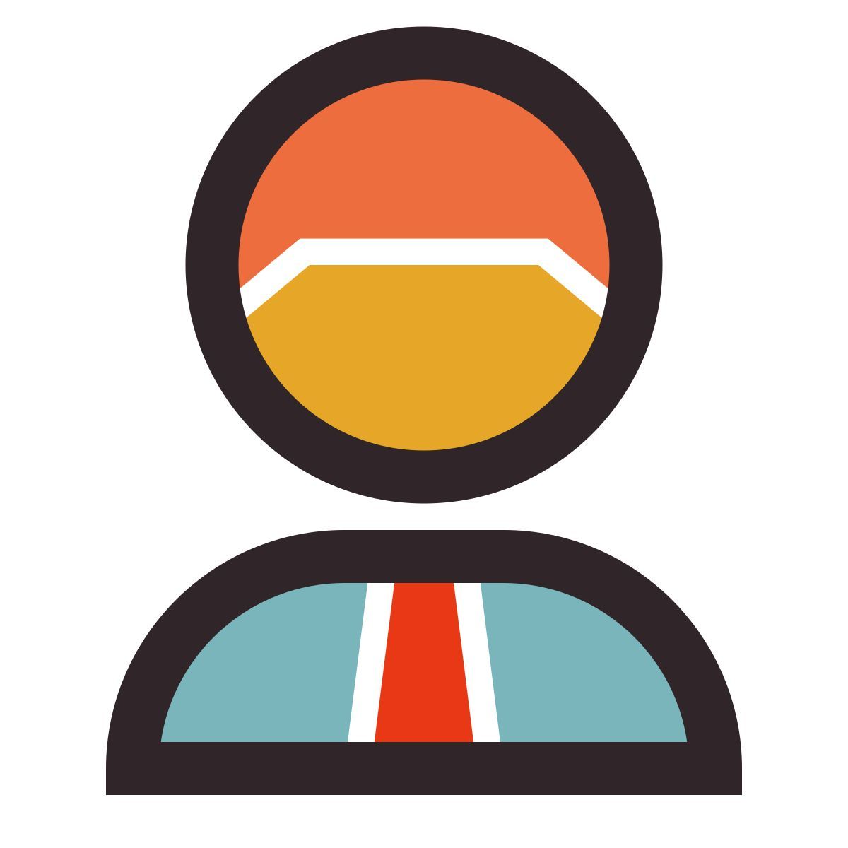 retro style manager icon