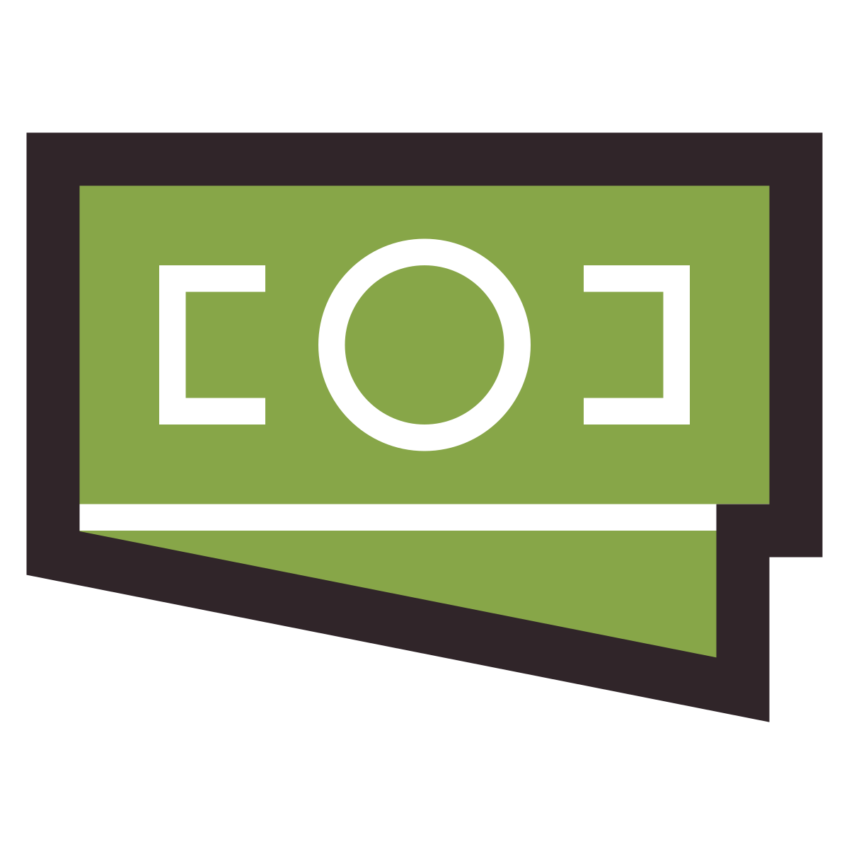retro style money icon