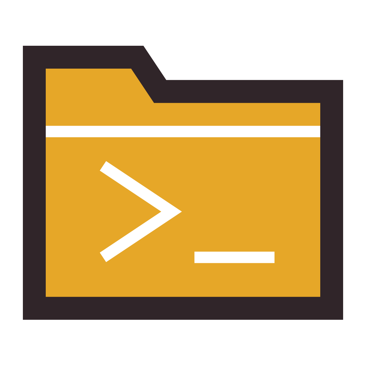 retro style program icon