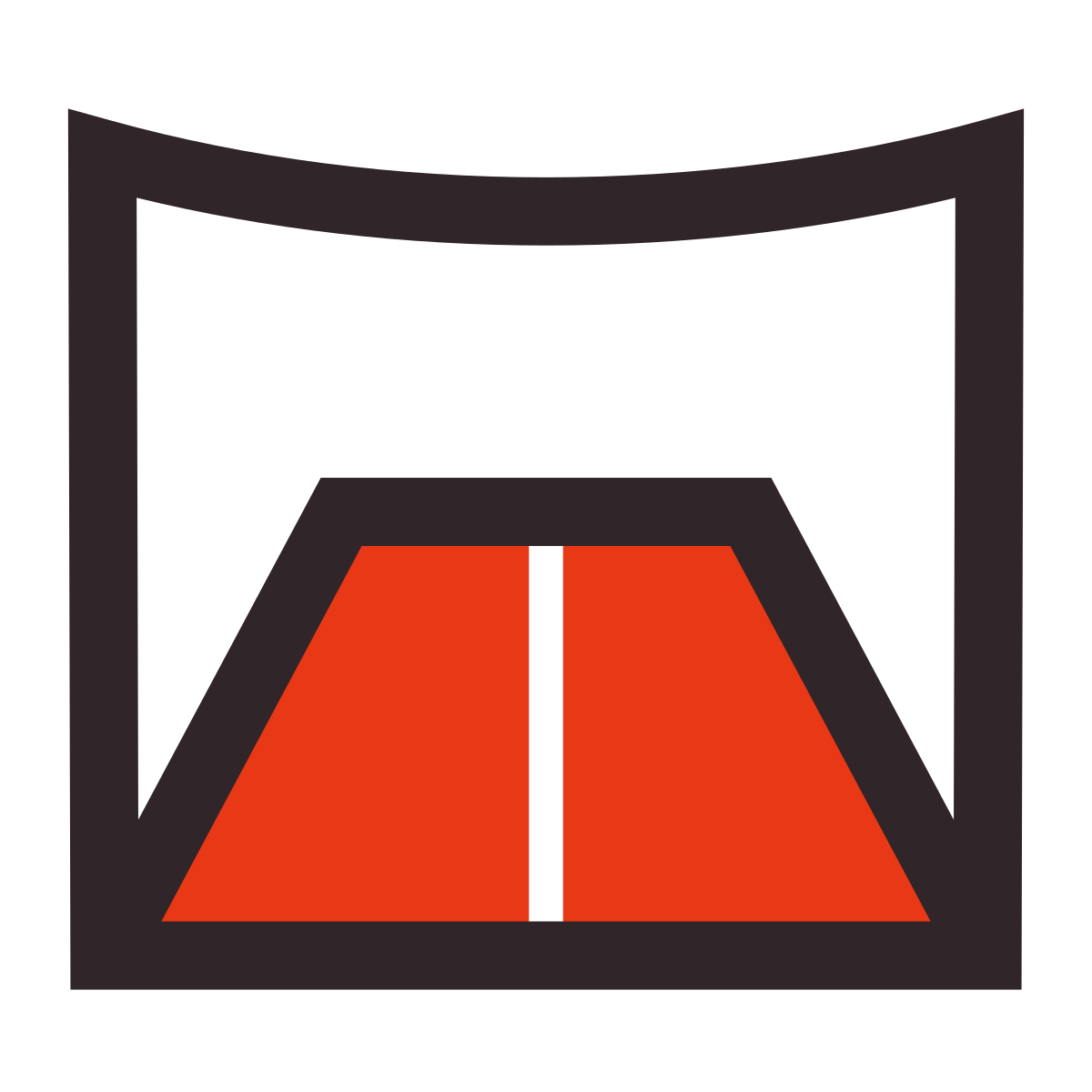 retro style red carpet icon