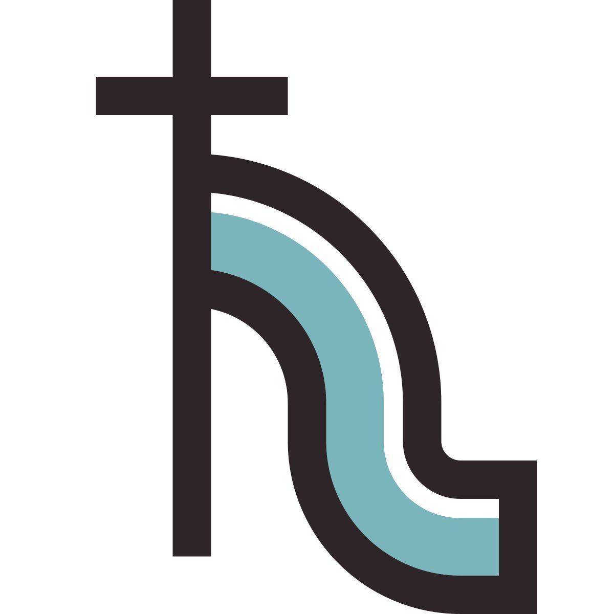 retro style saturn symbol icon