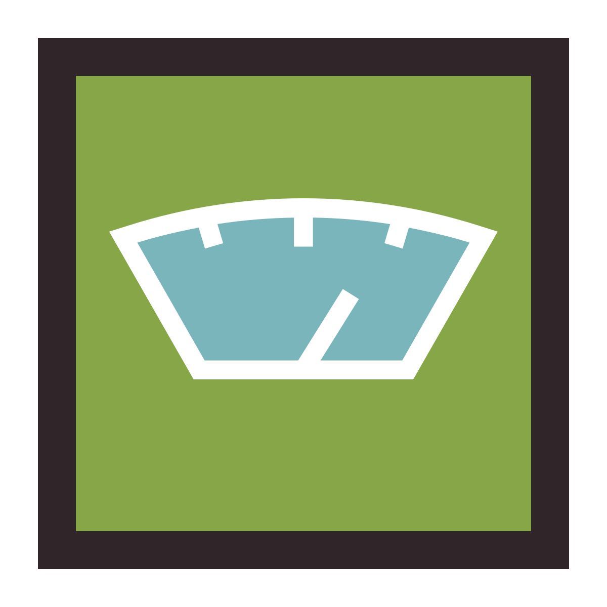 retro style 규모 icon