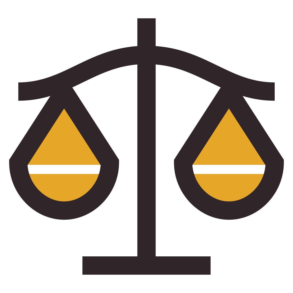 retro style 저울 icon