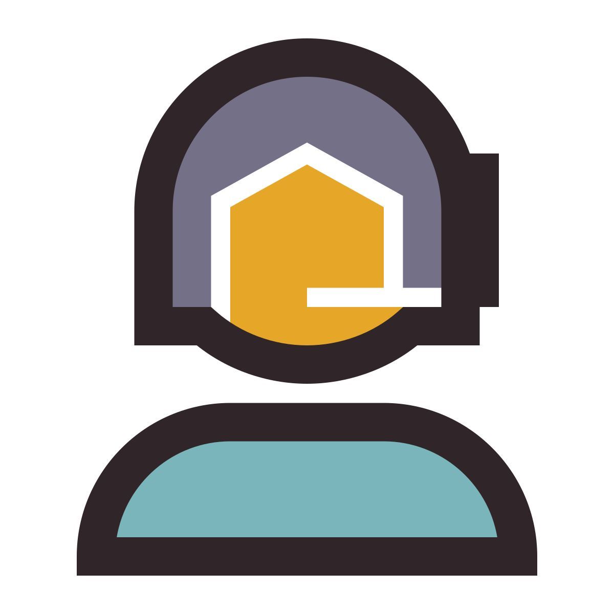 retro style assistente icon