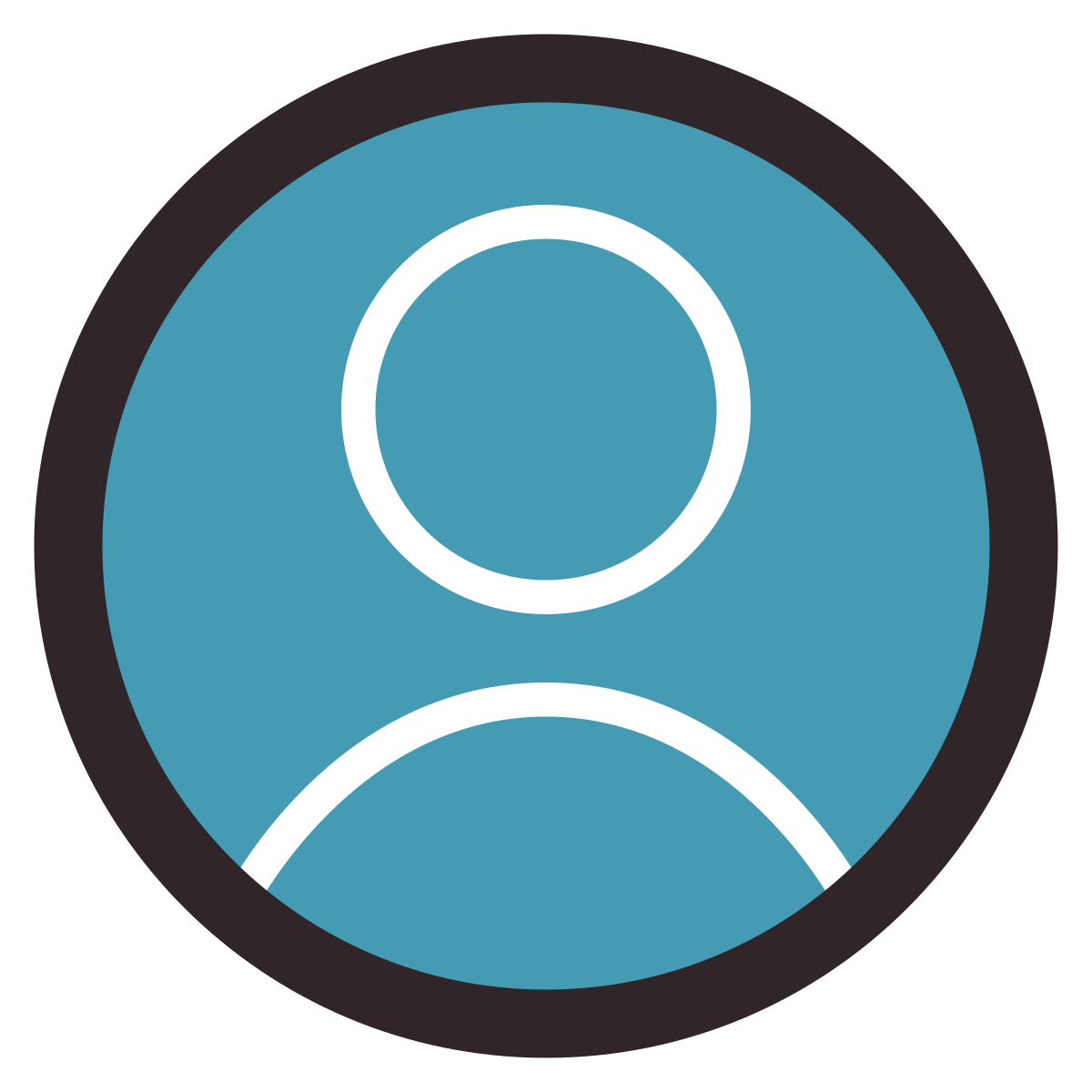 retro style test account icon