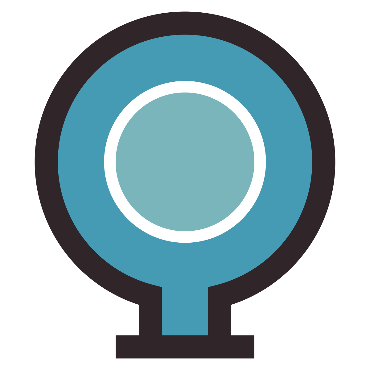 retro style webcam icon