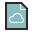 cloud file icon