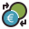 euro exchange icon