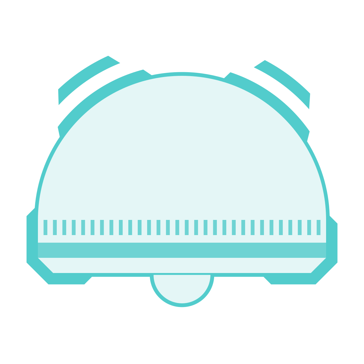 sci-fi style alarm icon