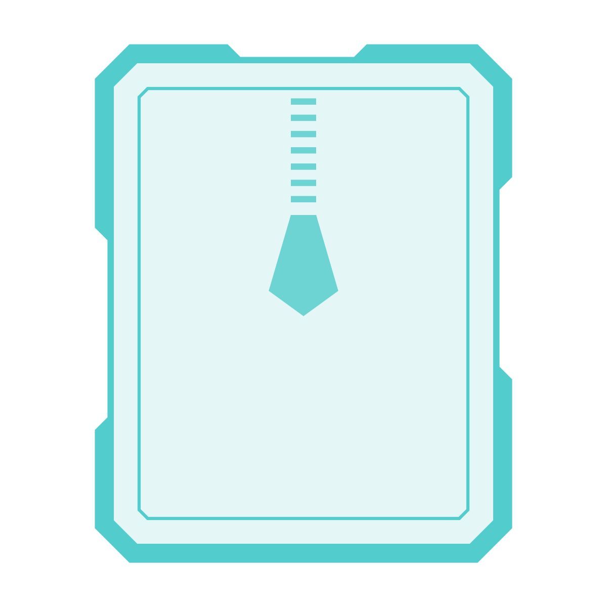 sci-fi style archive icon