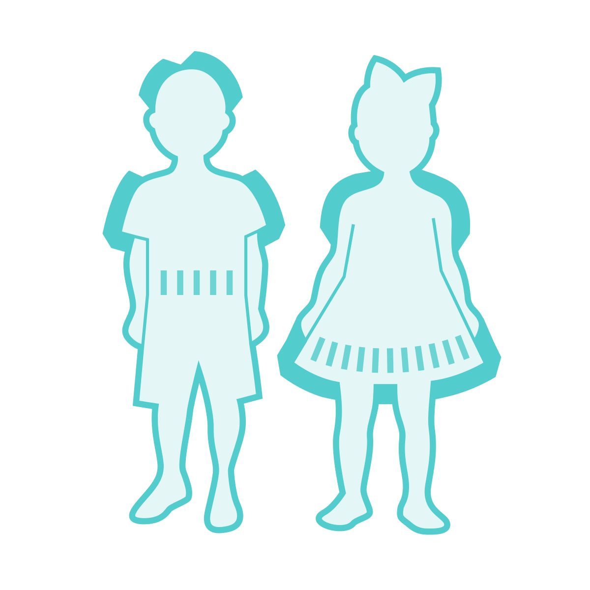 sci-fi style niños icon