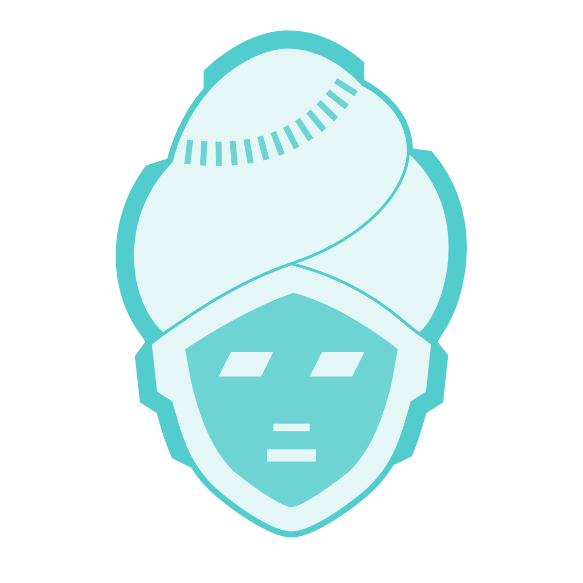 sci-fi style cleansing icon