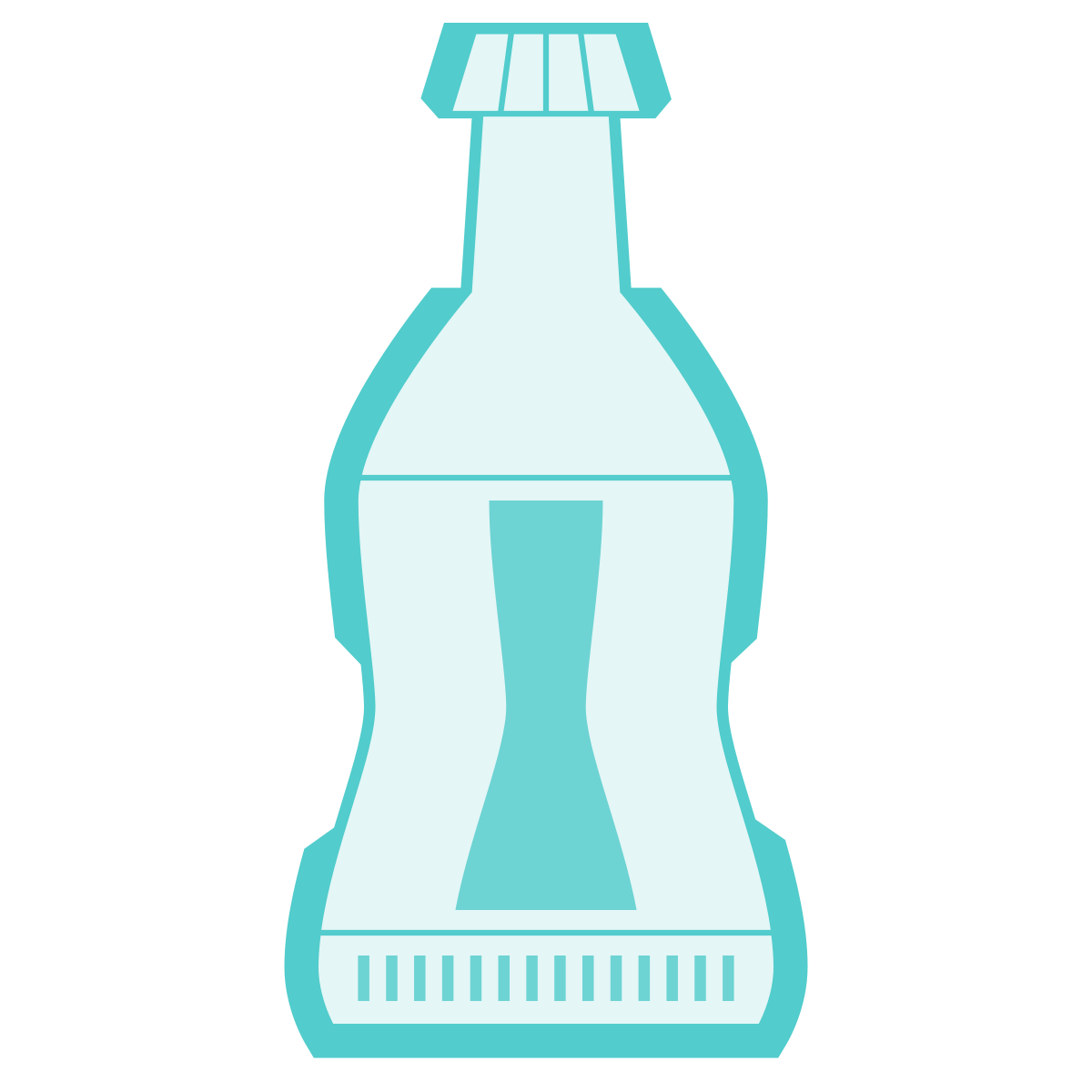 sci-fi style cola icon
