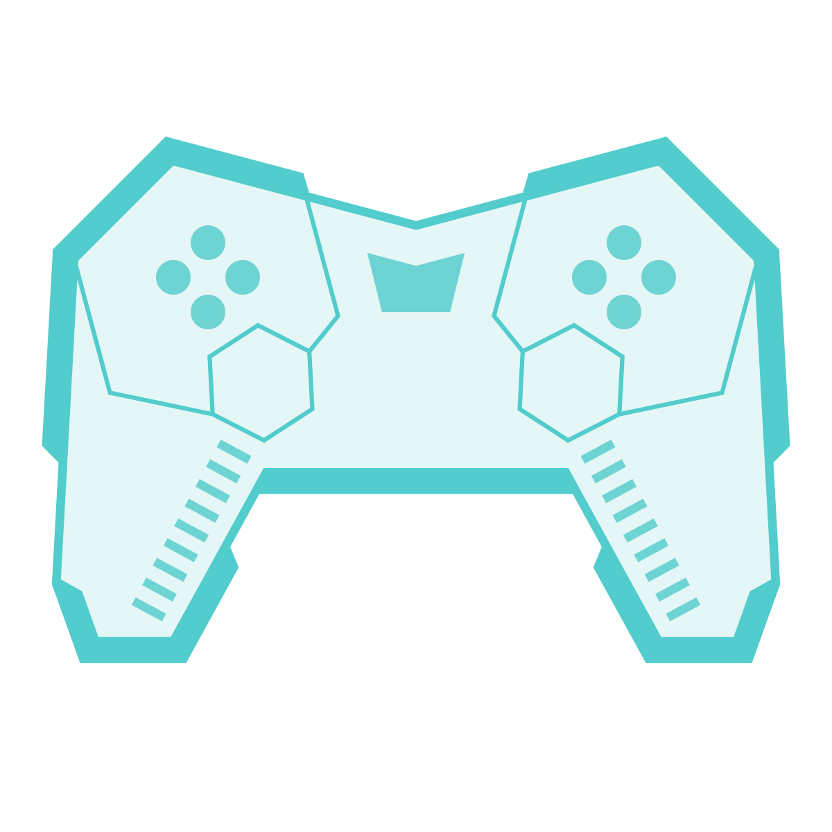 sci-fi style controller icon