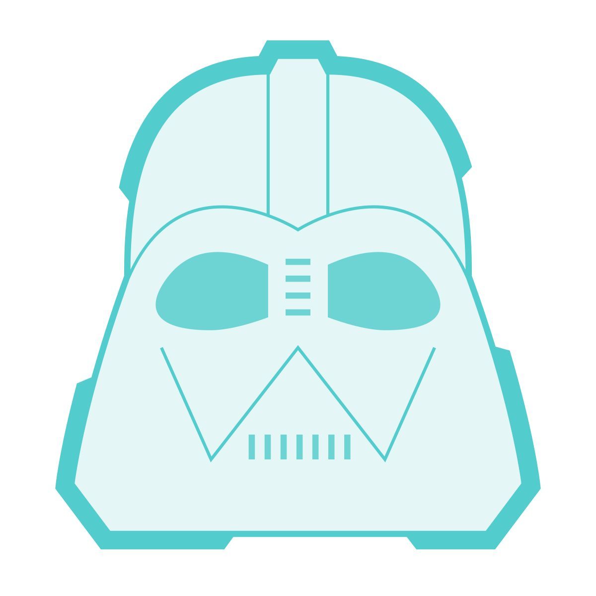 sci-fi style 黑武士 icon