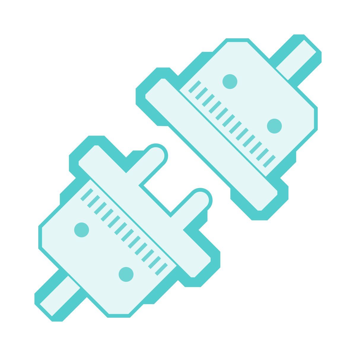 sci-fi style getrennt icon