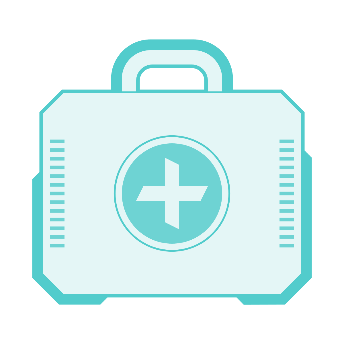 sci-fi style doctors bag icon