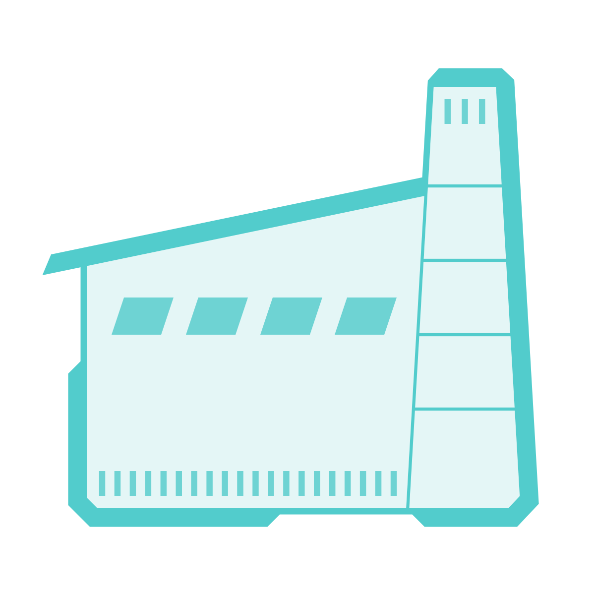 sci-fi style factory icon